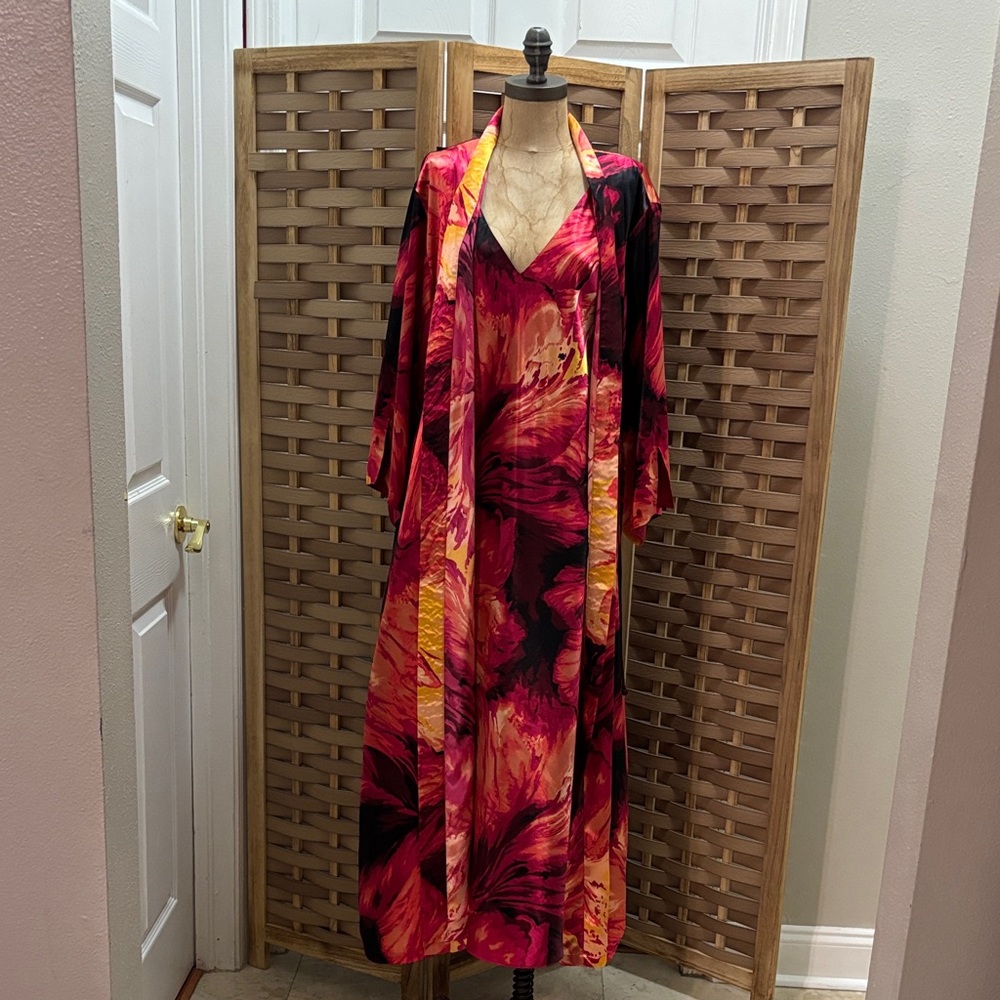 Sensara Polyester Sleep robe set